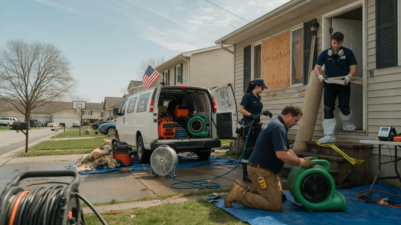 Water Damage Restoration in Sylvia, KS near me